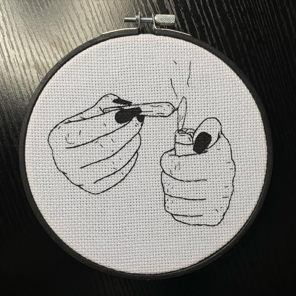 Embroidery Hoop Art